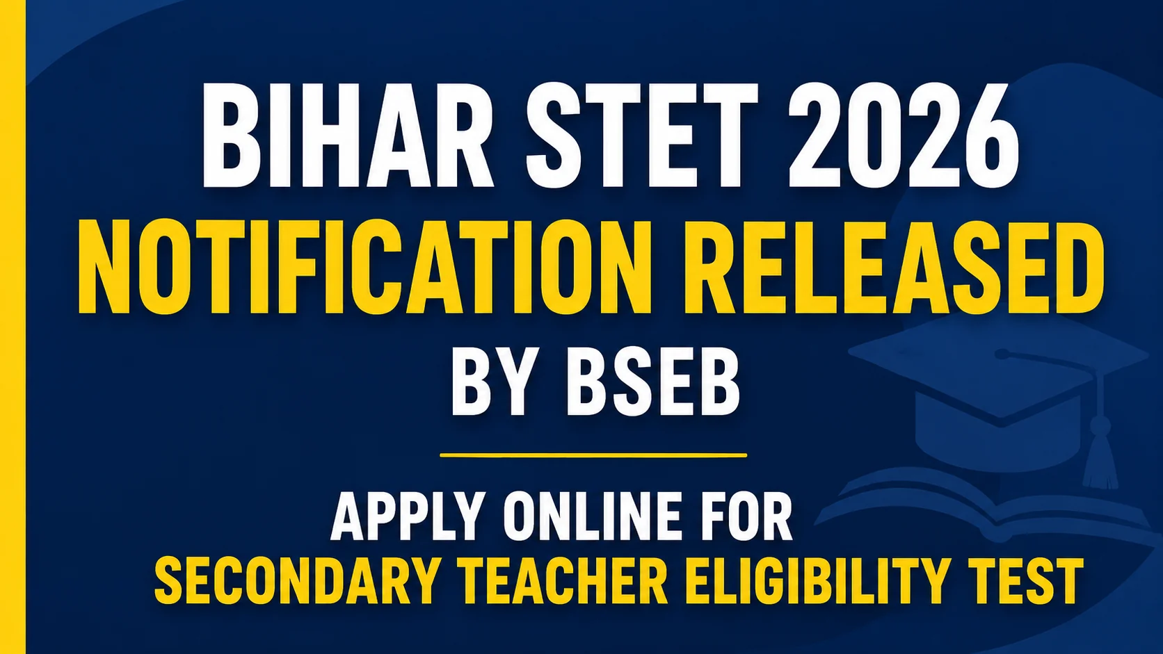 Bihar STET 2026