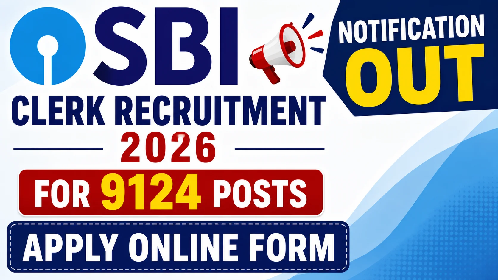 SBI Clerk Recruitment 2026